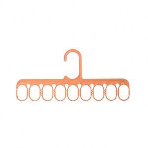 9 Holes Multi-fuction Wonder Closet Space Saver Organizer Hot Sale Rotatable Plain Colour Clothing Storage Magic Hanger - Product Image 6
