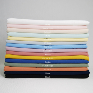 Tela Fresca de Lino Orgánico para Verano de Alta Calidad con Estampado Suave al por Mayor para Ropa de Dama - Product Image 3