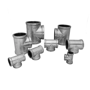 Senchang ống dẫn Phụ kiện nhúng nóng mạ kẽm nhanh chóng Hệ thống ống nước Vật liệu kết nối hệ thống ống nước sắt dễ uốn sắt giảm Tee - Product Image 1