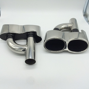 Tuyau d'échappement en acier inoxydable 304, finition polie miroir, épaisseur 1,5 mm, pour <span class=keywords><strong>Mercedes</strong></span> Benz - Product Image 4