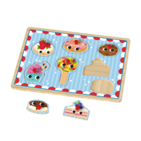 Jeu de puzzle en bois pour enfants, jouet de préhension pour enfants