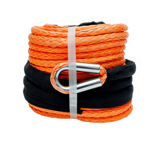 ZEALPersonnalisable LOGO 10mm 28m <span class=keywords><strong>Dyneema</strong></span> UHMWPE <span class=keywords><strong>Treuil</strong></span> <span class=keywords><strong>Corde</strong></span> Synthétique <span class=keywords><strong>pour</strong></span> ATV UTV - Product Image 2