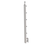 Support de balustrade moderne et populaire en acier inoxydable SS316 réglable pour balcon, escalier, véranda, terrasse, résistant à la rouille, taille personnalisée, facile à installer