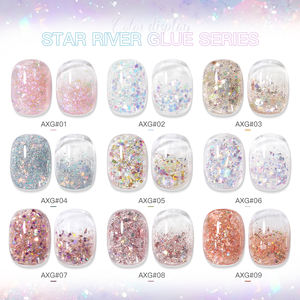 Esmalte <span class=keywords><strong>de</strong></span> <span class=keywords><strong>Uñas</strong></span> <span class=keywords><strong>de</strong></span> <span class=keywords><strong>Gel</strong></span> <span class=keywords><strong>de</strong></span> 15 ml <span class=keywords><strong>de</strong></span> Marca Privada, Colorido con Puntos, Estilo Francés, con Aroma Ligero, Lentejuelas <span class=keywords><strong>de</strong></span> Cáscara <span class=keywords><strong>de</strong></span> Huevo, Vegano, No Tóxico - Product Image 3