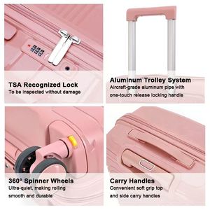 2025 mode nouveau Style Trolley Case voyage dur <span class=keywords><strong>valise</strong></span> à main Logo personnalisé Shell Promotion coque dure <span class=keywords><strong>valise</strong></span> ensemble - Product Image 2