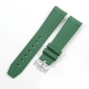 2025 correa de reloj de goma de silicona blanca de lujo Premium nuevo estilo para correa de repuesto AP para GA2100 <span class=keywords><strong>Audemars</strong></span> Smartwatch - Product Image 4