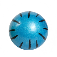 Balle rebondissante creuse en caoutchouc colorée personnalisée de 6,3 cm pour le sport et le soulagement du stress