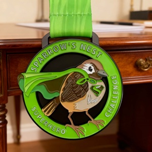 Medallas Personalizadas de Alta Calidad en Oferta, Medallas Deportivas de Fútbol y Baloncesto, Fabricación de Medallas de Oro, Medallas de Metal Artesanal con Cinta para el Cuello - Product Image 2
