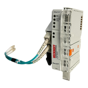 Nouveau Connecteur EtherCAT avec commutateur d'identification pour câble optique multimode EK1501 – Stock disponible, dédié à l'automatisation industrielle - Product Image 1