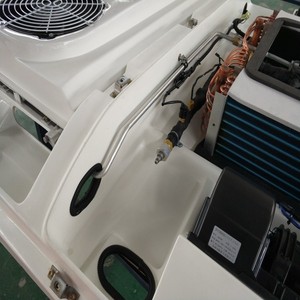 Sistema duplo da unidade da C.A. 61416BTU do ônibus do telhado do ar condicionado do telhado superior para o dorminhoco luxuoso treina 16F1 - Product Image 3