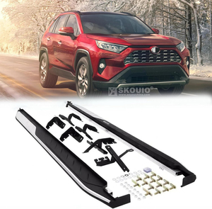 SKOUIO-J4 xe bên ngoài phụ kiện SUV chân bước thanh nhựa bên bước chạy bảng cho TOYOTA <span class=keywords><strong>RAV4</strong></span> 2019-2024 - Product Image 2