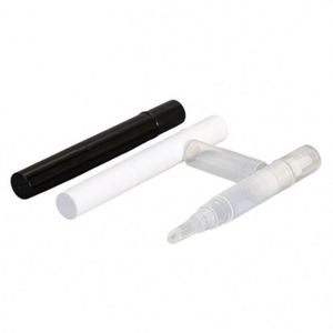 Tubes de gloss à lèvres en plastique écologiques avec logo imprimé en sérigraphie, 3 ml, emballage cosmétique pour baume à lèvres à visser - Product Image 3