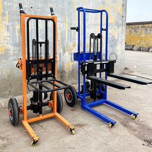 עגלת משא חשמלית 400 ק\\\"ג, חשמלית לחלוטין, ניתנת להתאמה אישית, דו-גלגלית, מונעת חשמלית, עגלת דחיפה ידנית, סוללת ליתיום - Product Image 5