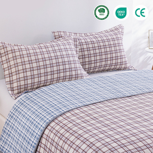 Set di Coperte Calde per Letto Singolo King Size, Set di Biancheria da Letto di Lusso con Copriletto e Federe Ultrasoniche - Product Image 1