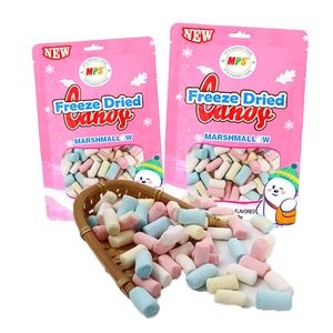 Guimauves déshydratées halal, mini guimauves déshydratées, guimauves lyophilisées - Product Image 1