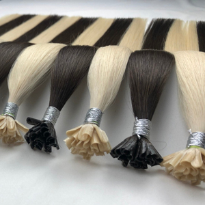 Extensiones de Cabello Ruikang al por Mayor, Extensiones de Cabello con Punta en U para Mujeres Blancas - Product Image 1