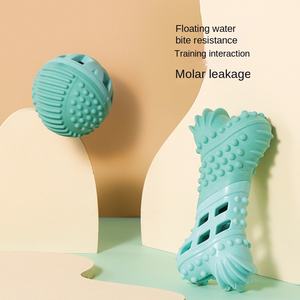 İnteraktif Köpek Oyuncakları TPR Malzeme Açık Hava Su Üzerinde Yüzen Isırmaya Dayanıklı Eğitici Diş Taşlama Oyuncağı - Product Image 2