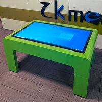 Table tactile pour enfants personnalisable de 43 pouces pour l'éducation, bureau de jeu avec écran interactif