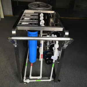 Pemurni Air Darurat Tanaman Ro Sistem Osmosis Terbalik Pemurni Air Portabel Unit Filtrasi Selip