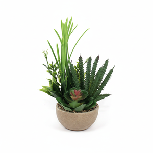 11 \ "Árbol colgante en maceta artificial verde moderno Estilo táctil real para ocasiones de boda y Acción de Gracias 36PCS/CS - Product Image 2