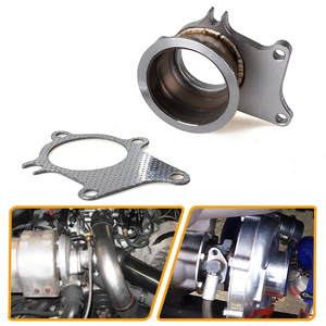 Adaptador de Brida para Turbocompresor de 3 Pulgadas y 5 Pernos para T3 T4, Ajuste Universal, Mejora de Tuberías - Product Image 1