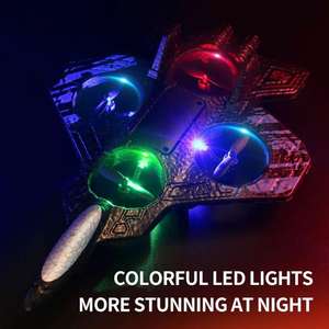 क्रिसमस उपहार ड्रोन फोम टिकाऊ बिना ब्रेकेबल 360 डिग्री की परिक्रमा करने वाले रोलिंग स्टंट के नेतृत्व में हल्के ऑटो वाले एक-क्लिक रिटर्न ड्रोन - Product Image 2