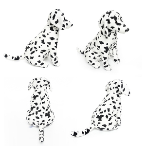 Morbido Peluche di Cane Dalmata, Animale di Peluche Maculato Bianco e Nero, Regalo Coccoloso per Compleanni dei Bambini e Decorazione per la Cameretta - Product Image 2