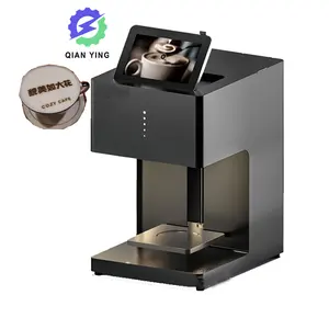 Automatische Kleurrijke Inkjetprinters 3d Food Cake Koffieprintermachine Met Ce-Certificaat Digitale Drukwerkmachines