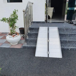 Rampa para Sillas de Ruedas de Aleación de Aluminio Senmai, 4FT 5FT 6FT 7FT 8FT, Antideslizante, para Uso en Exteriores, Hogares, Hospitales - Product Image 3