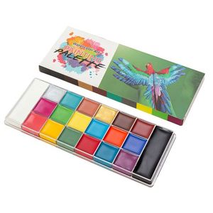 Bw-Bp01 Ensemble de peintures artistiques à base d'huile personnalisées OEM pour le visage et le corps lors de fêtes, pour un maquillage fantaisie et le cosplay - Product Image 1
