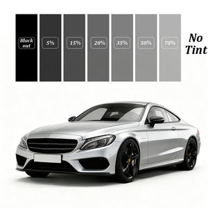 Película para Ventanas de Automóvil, Tintada, Resistente a Impactos, Rollo de Película para Tinte de Ventanas de Auto - Product Image 1