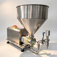 Machine de remplissage à pompe rotative LT-900 pour liquides visqueux, pâtes, miel, sauces, sirops, crèmes, détergents et pâtes cosmétiques
