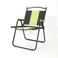 Outdoor Metallrohr Klapp Oxford Stoff Modernes Design Quadratische Form Tragbarer Picknicks tuhl Kermit Stuhl