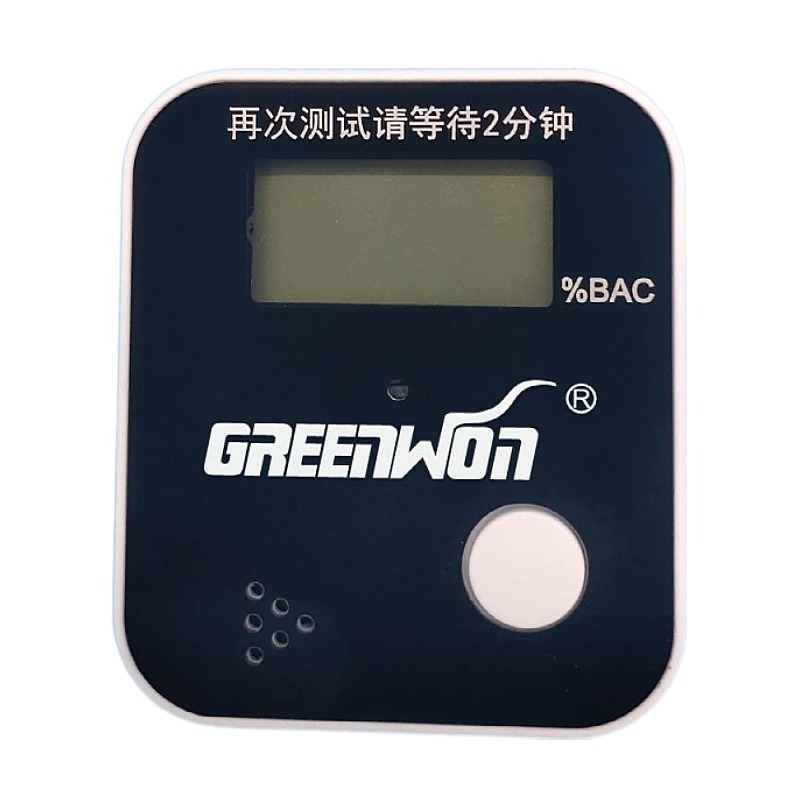 Новый цифровой алкотестер GREENWON, Бесконтактный Алкотестер с зарядкой от телефона типа C