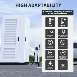 Station <span class=keywords><strong>de</strong></span> <span class=keywords><strong>recharge</strong></span> rapide pour véhicules <span class=keywords><strong>électrique</strong></span>s Electway 360 kW, montée au sol, chargeur <span class=keywords><strong>de</strong></span> véhicules <span class=keywords><strong>électrique</strong></span>s commercial avec terminal POS - Product Image 5