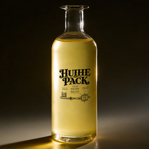 Vente directe usine – Bouteille en verre clair Oslo Apothek 50cl, 70cl, 75cl pour Gin, Whisky, Tequila, <span class=keywords><strong>Rhum</strong></span> avec finition Carnette - Product Image 3