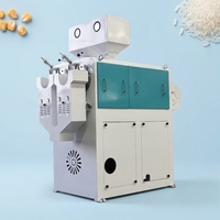 Machine à décortiquer le café, capacité 3-6 T/h, puissance 44 kW, double rouleau en fer, double conduit d'air, usage industriel, modèle JLSM30/60