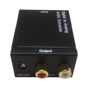 RCA dijital optik <span class=keywords><strong>Toslink</strong></span> koaksiyel ses optik kablo ses dönüştürücü ve dönüştürücüler ile Analog ses dağıtıcı kablosu adaptörü - Product Image 2