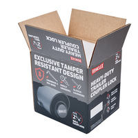 Boîte en papier kraft personnalisée de qualité supérieure avec logo, emballage pliable en carton pour produits électroniques, mousse carrée portable avec gaufrage