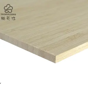 Cina Pabrik 1-Ply dan Alami Gandum Bambu Papan Tepi Butir Bambu Kayu Lapis, 1-Ply Panel Bambu