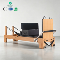 Accessoires de Pilates en bois de hêtre pour salle de classe, conformes à la norme EN ISO 20957, pour studio (réapprovisionnement)