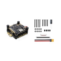 GEPRC GEP-F405-HD Flight Controller FPV Stack 50A BLHeli_32 4-in-1 ESC MPU6000 BMP280 FC untuk HD FPV Racing Grosir