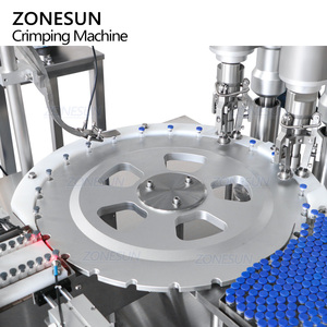 เครื่องปิดฝาขวดแก้วแบบหมุนอัตโนมัติความเร็วสูง ZONESUN ZS-YG100D หัวคู่ สำหรับปิดฝาแบบพลิกออก - Product Image 5