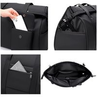 Sac de voyage pliable imperméable, sac de week-end grande capacité avec plusieurs poches pour la salle de sport et les voyages d'affaires