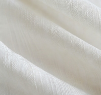 Tissu Jacquard en Lin 100% Teint en Fil, Motif Rayé et à Carreaux pour Chemises, Robes, Vêtements et Textiles