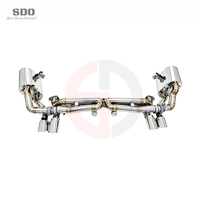 Tuyau d'échappement Catback Valvetronic en titane à fixation par boulons SDO pour Porsche 911 997.2 Carrera 3.6L 3.8L 2009-2012, silencieux de performance