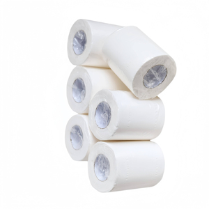 5 Star Hotel Standard Luxury Hollow Core Bathroom Tissue Ultra Soft Thick Toilet Paper Roll For High End Hotel Resort Wholesale - Product Image 1