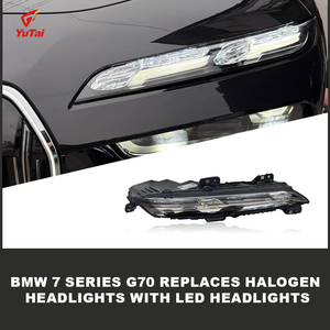 Phares LED Yutai pour BMW Série 7 G70 2023-2025 – Feux de jour 12V de haute qualité YT-G70 – Phare cristallin – Garantie d'un an - Product Image 2