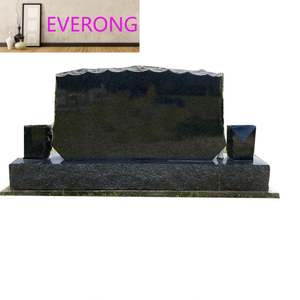 Cadeaux commémoratifs en granit gris pour pierre tombale - Product Image 5