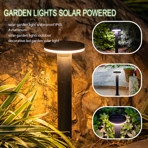 Lampada <span class=keywords><strong>a</strong></span> LED per Esterni IP65 <span class=keywords><strong>a</strong></span> Energia Solare in Alluminio, Impermeabile, con <span class=keywords><strong>Batteria</strong></span> al Litio e Controllo Intelligente per Illuminazione di Prati e Giardini - Product Image 2